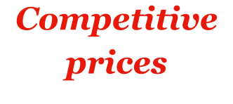 Competitive prices